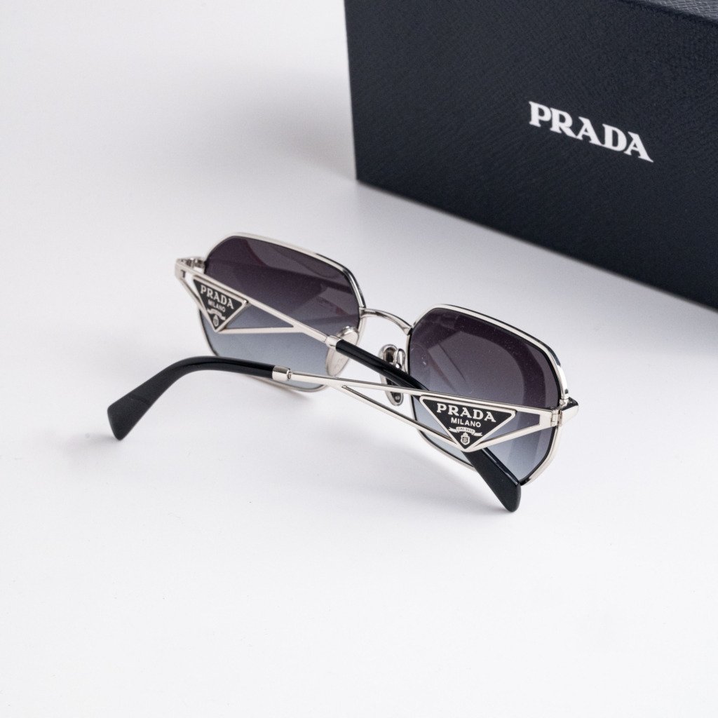 PRADA PR A51S 1BC90A SILVER – 58-17-140 (3)