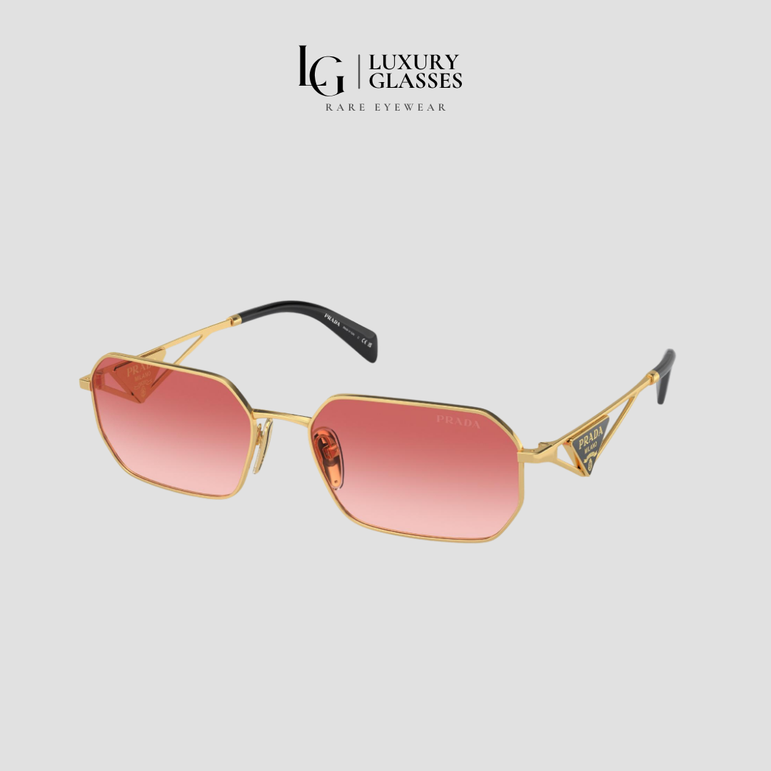 PRADA PR A51S 5AK40C GOLD PINK GRADIENT RED