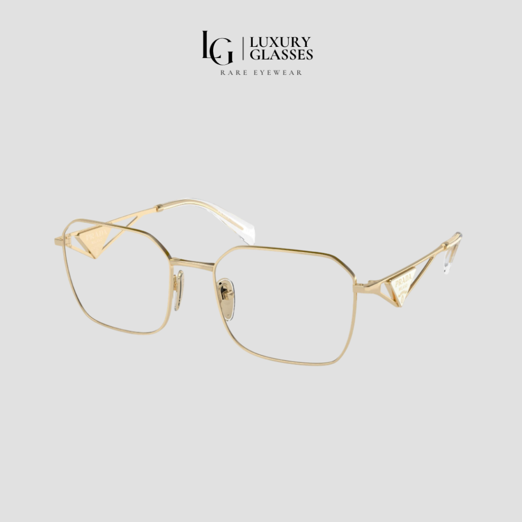 PRADA PR A51V ZVN1O1 PALE GOLD – 55-19-140 (1)