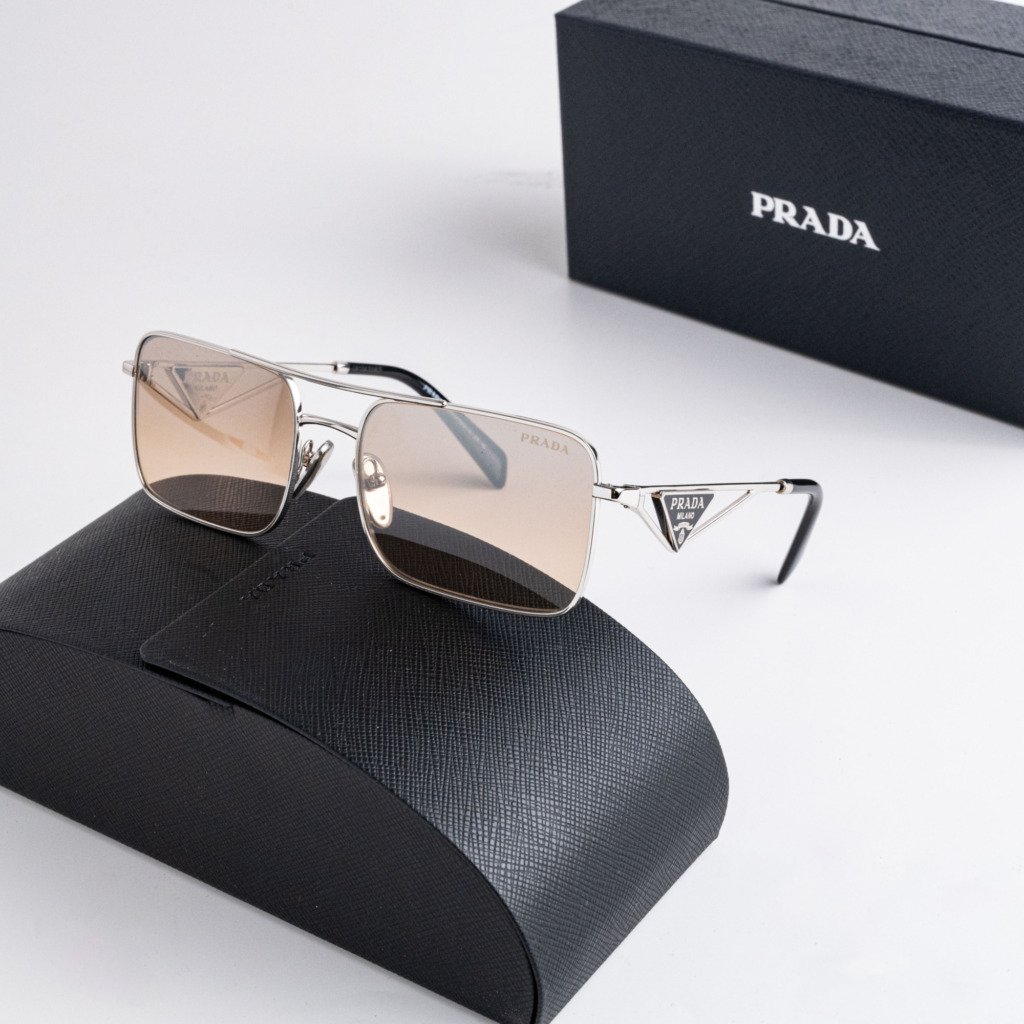 PRADA PR A52S 1BC8J1 BLACK BROWN – 56-17-140 (1)