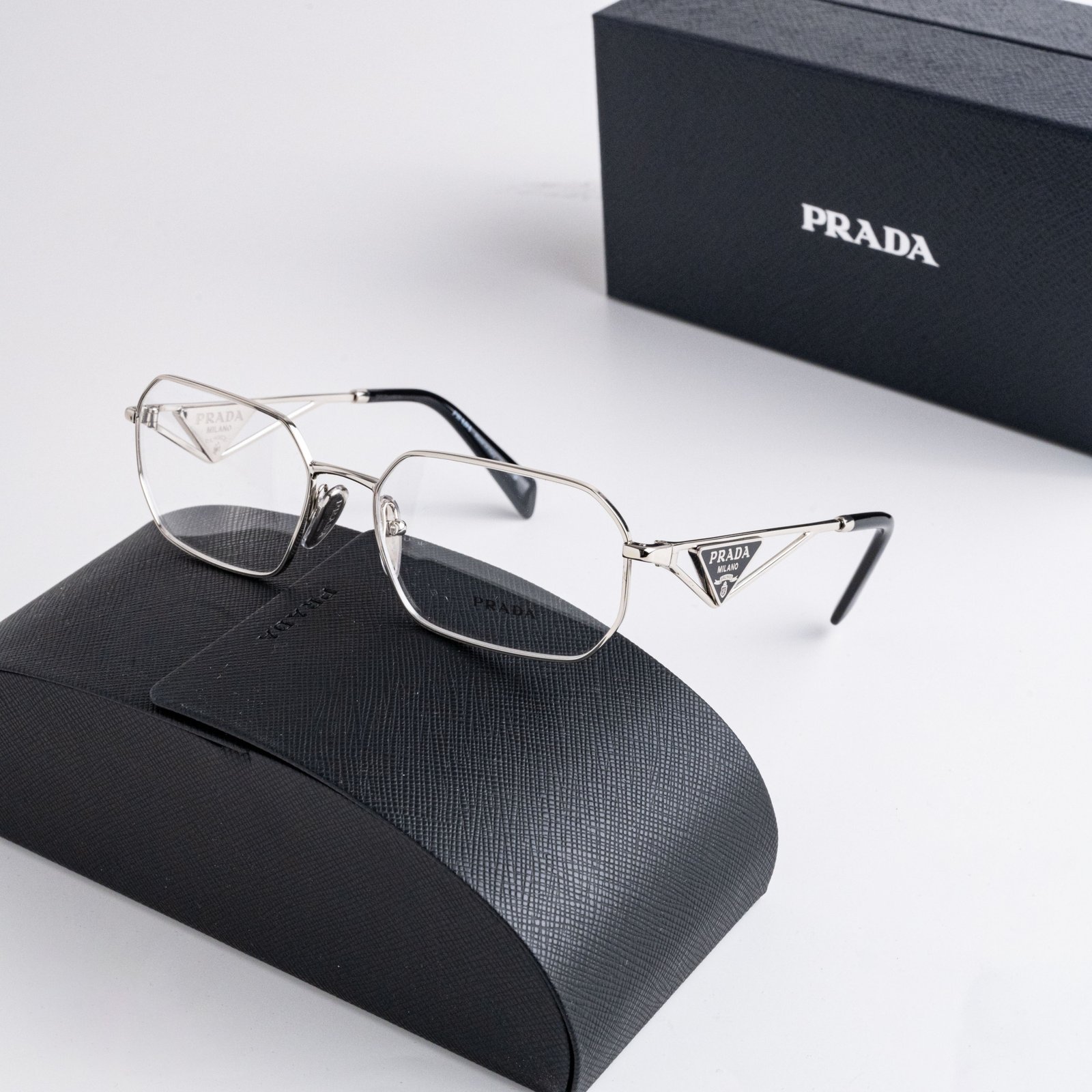 PRADA PR A53V 1BC1O1 SILVER