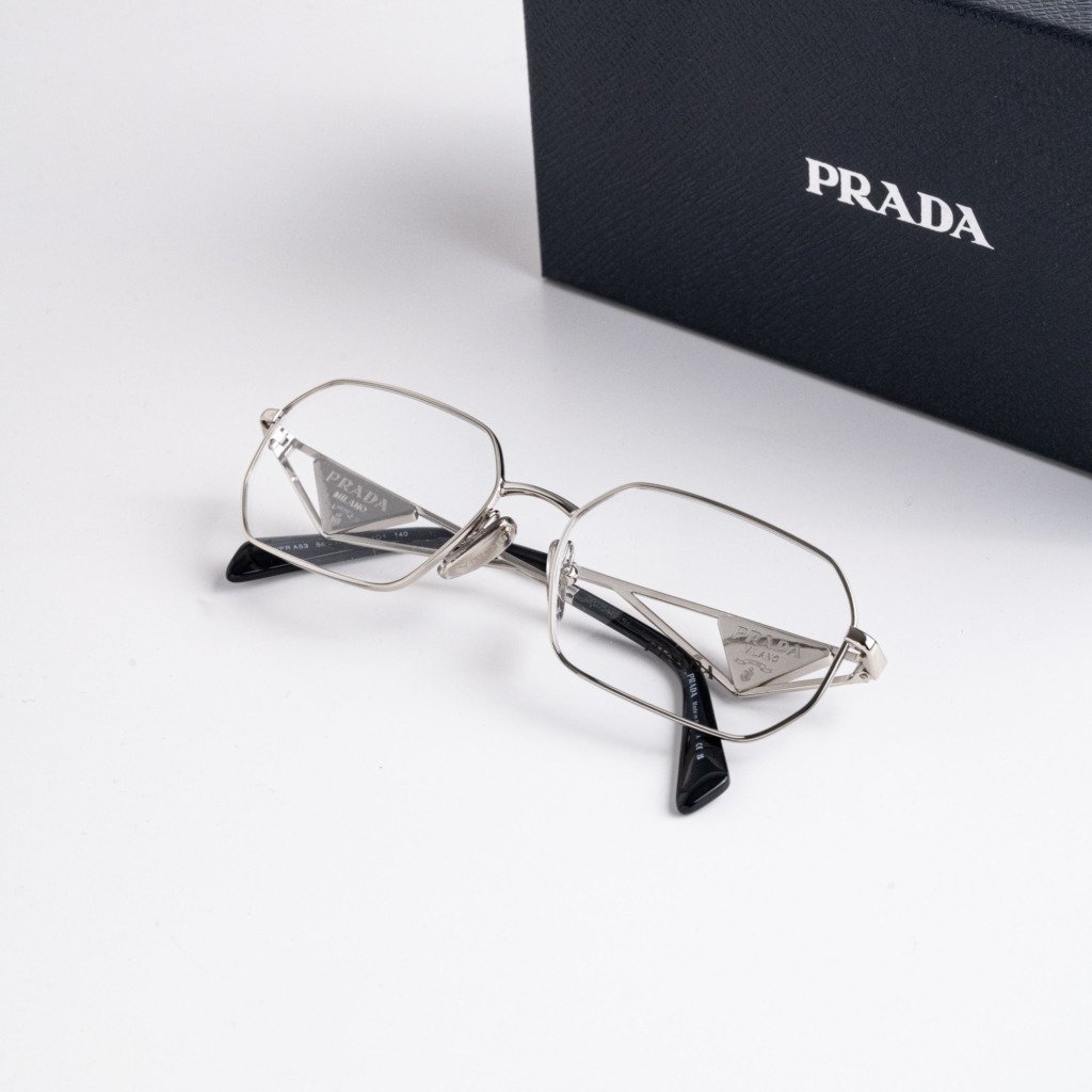 PRADA PR A53V 1BC1O1 SILVER – 56-17-140 (2)