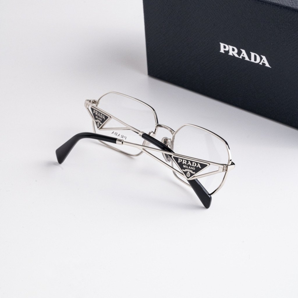 PRADA PR A53V 1BC1O1 SILVER – 56-17-140 (3)