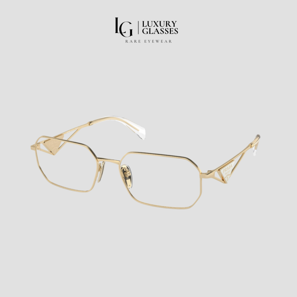 PRADA PR A53V ZVN1O1 PALE GOLD – 56-17-140 (1)