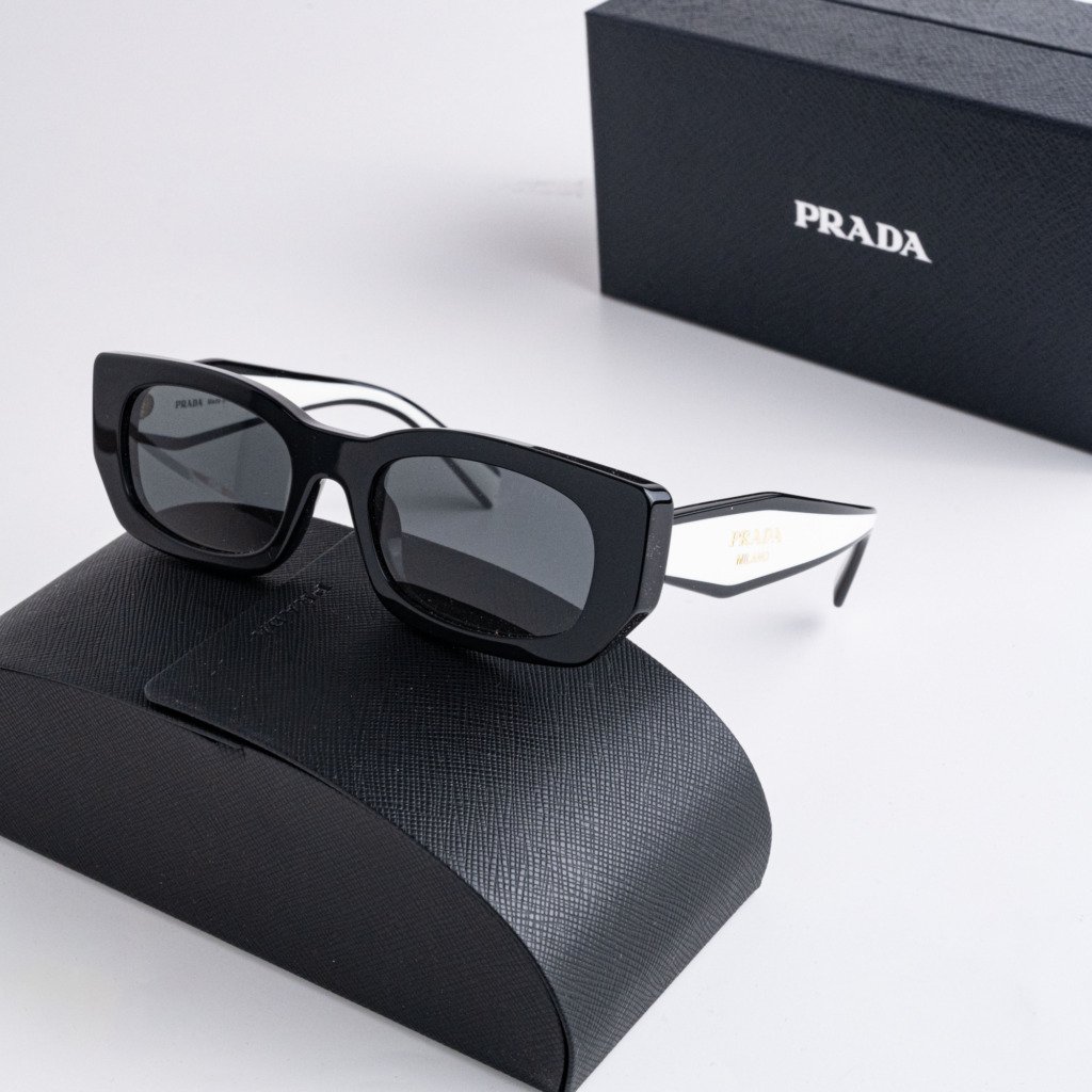 PRADA PR B05S 09Q08Z BLACK DARK GREY – 53-19-140 (1)