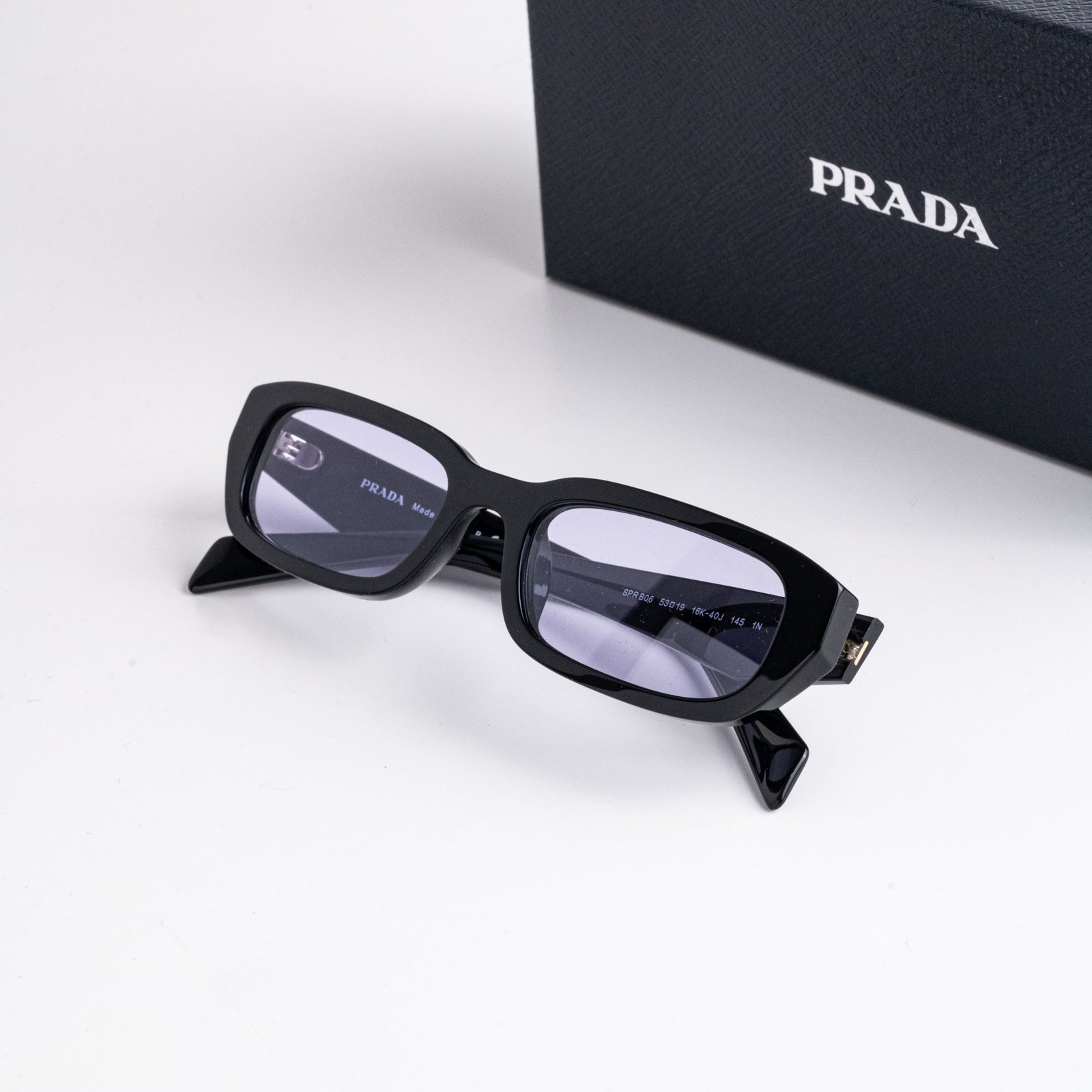 PRADA PR B06S 16K40J BLACK VIOLET- 53-19-145 (2)