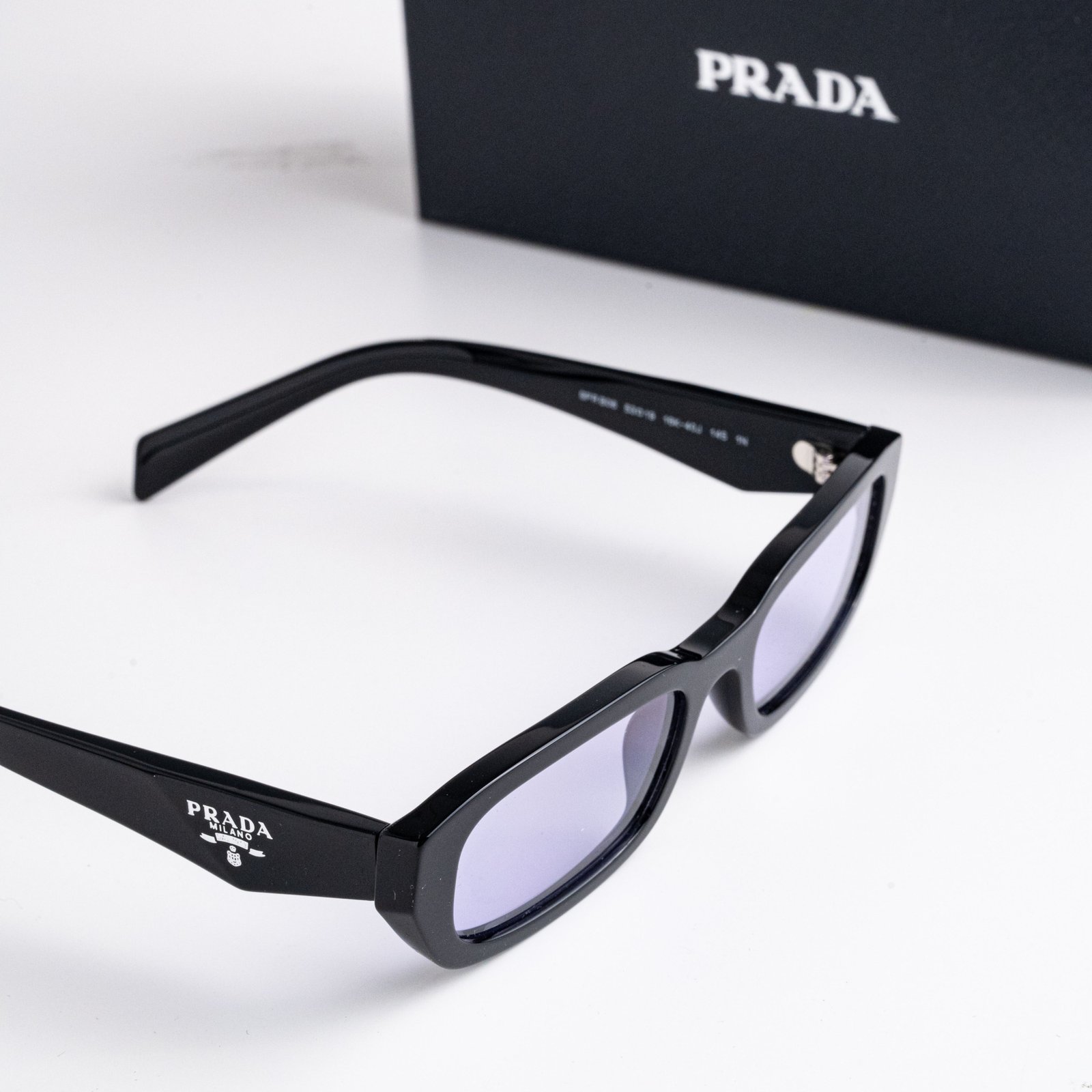 PRADA PR B06S 16K40J BLACK VIOLET- 53-19-145 (4)