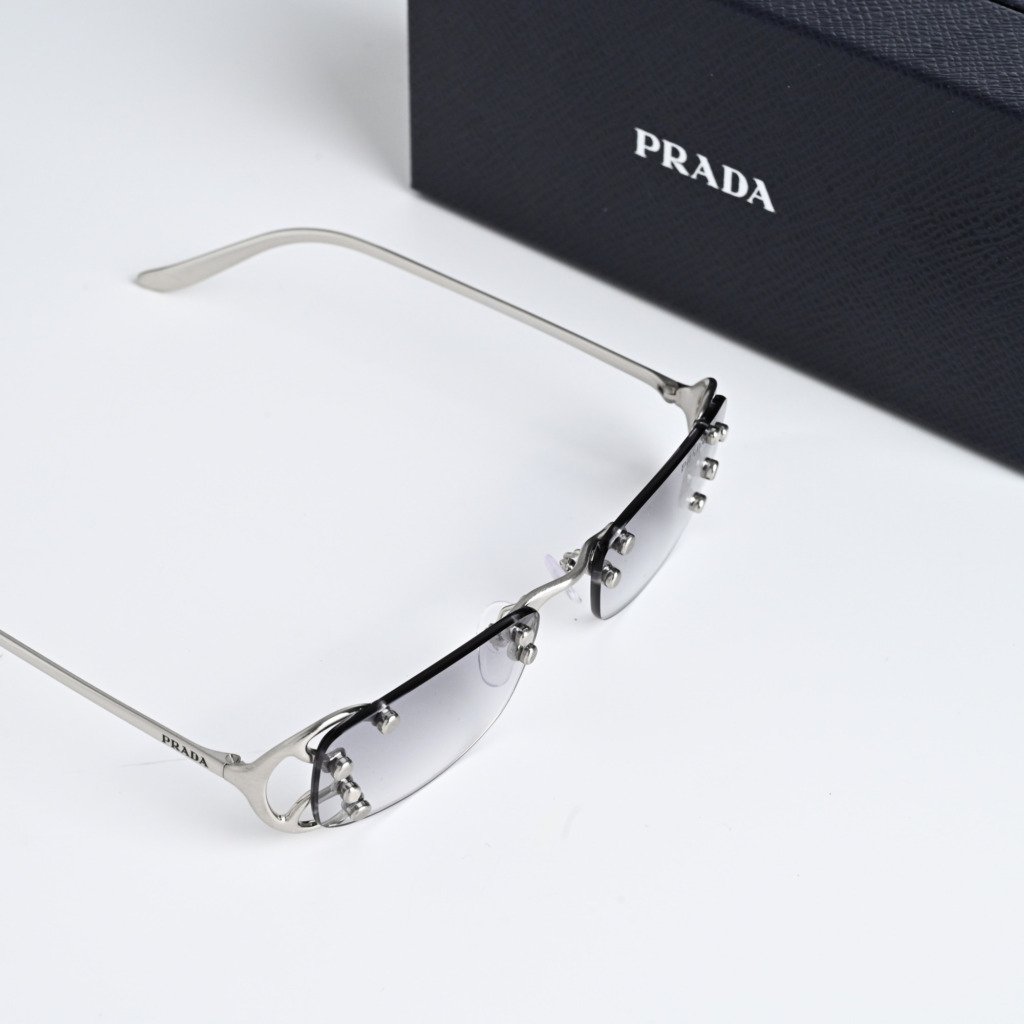 PRADA PR C57S 28H40V SILVER DARK GREY – 52-20-135 (4)