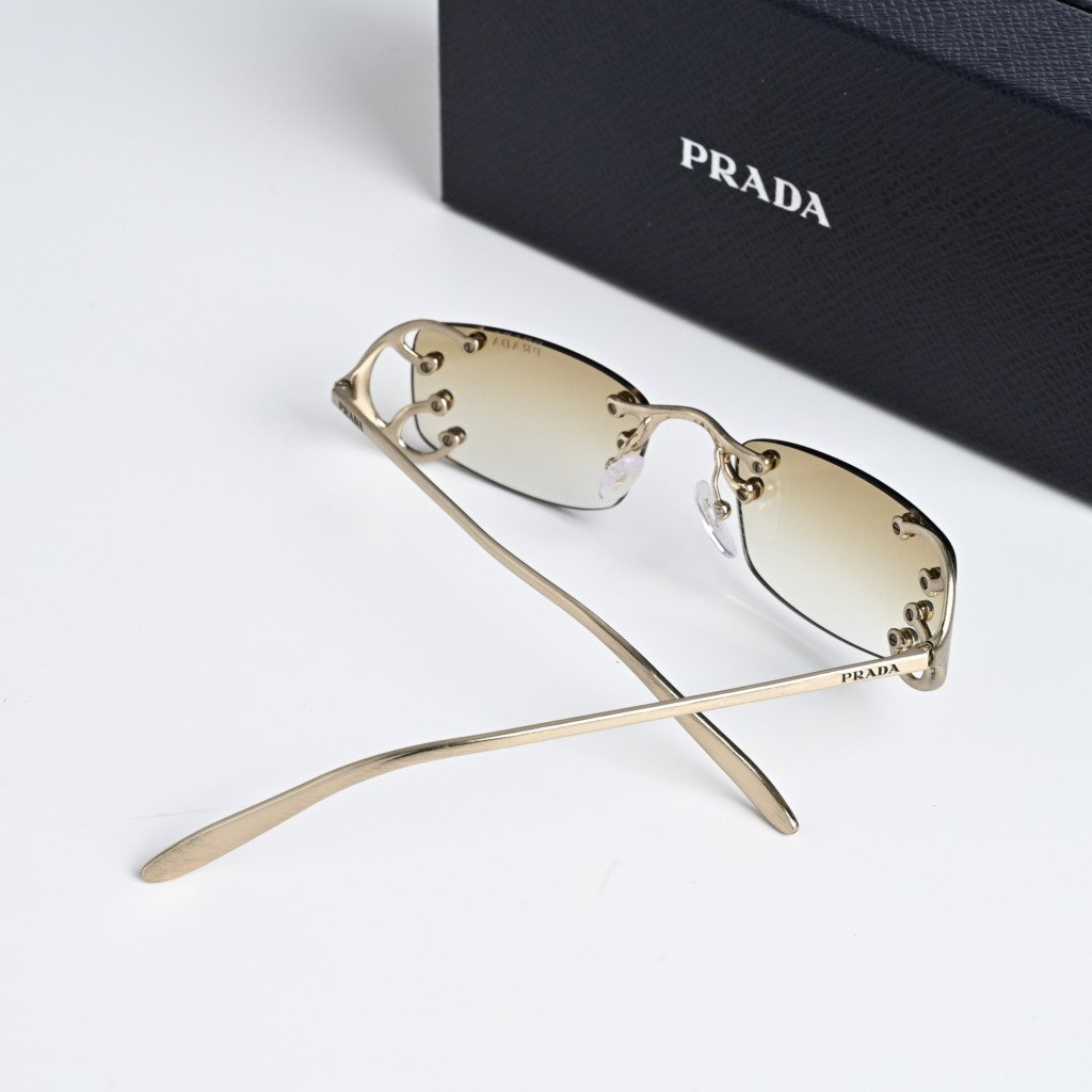 PRADA PR C57S 29H30V GOLD LIGHT BROWN – 52-20-135 (3)