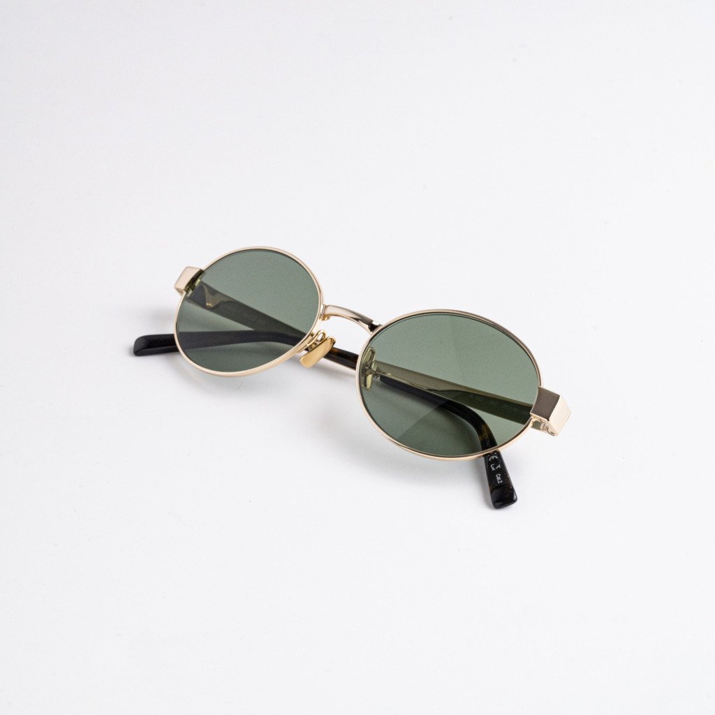 SAINT LAURENT SL 692 003 GOLD GREEN – 55-19-145 (2)