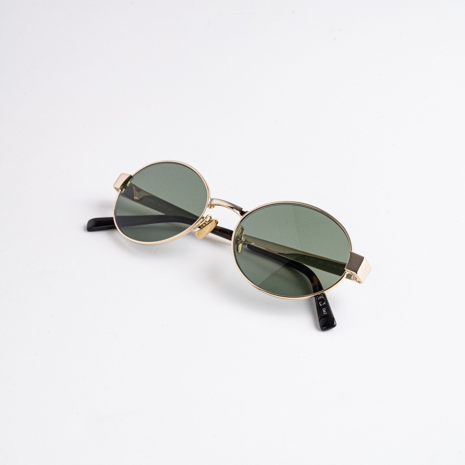SAINT LAURENT SL 692 003 GOLD GREEN – 55-19-145 (2)
