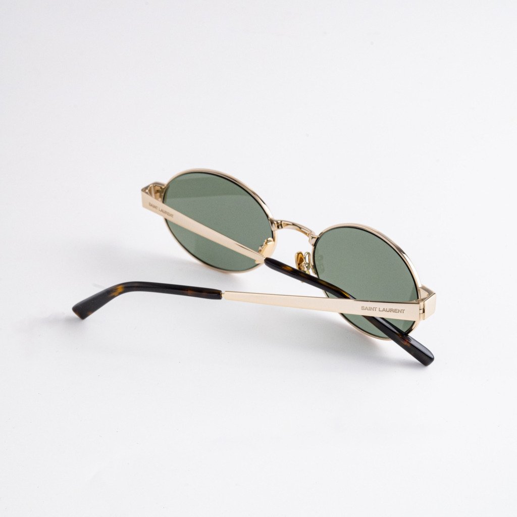 SAINT LAURENT SL 692 003 GOLD GREEN – 55-19-145 (3)