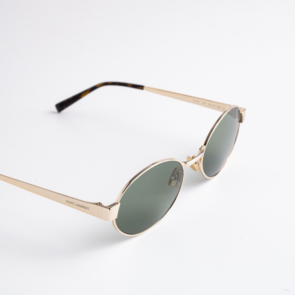 SAINT LAURENT SL 692 003 GOLD GREEN – 55-19-145 (4)