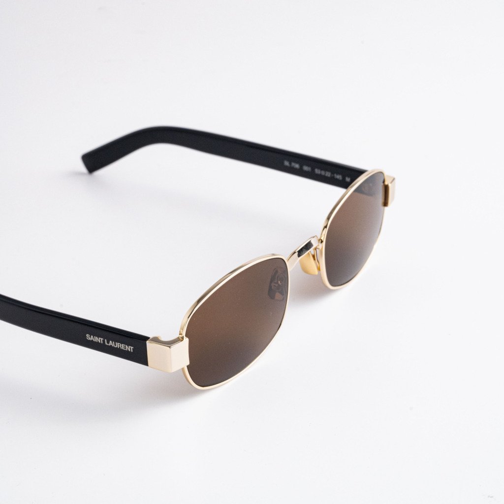 SAINT LAURENT SL 706 001 GOLD BROWN – 53-22-145 (4)