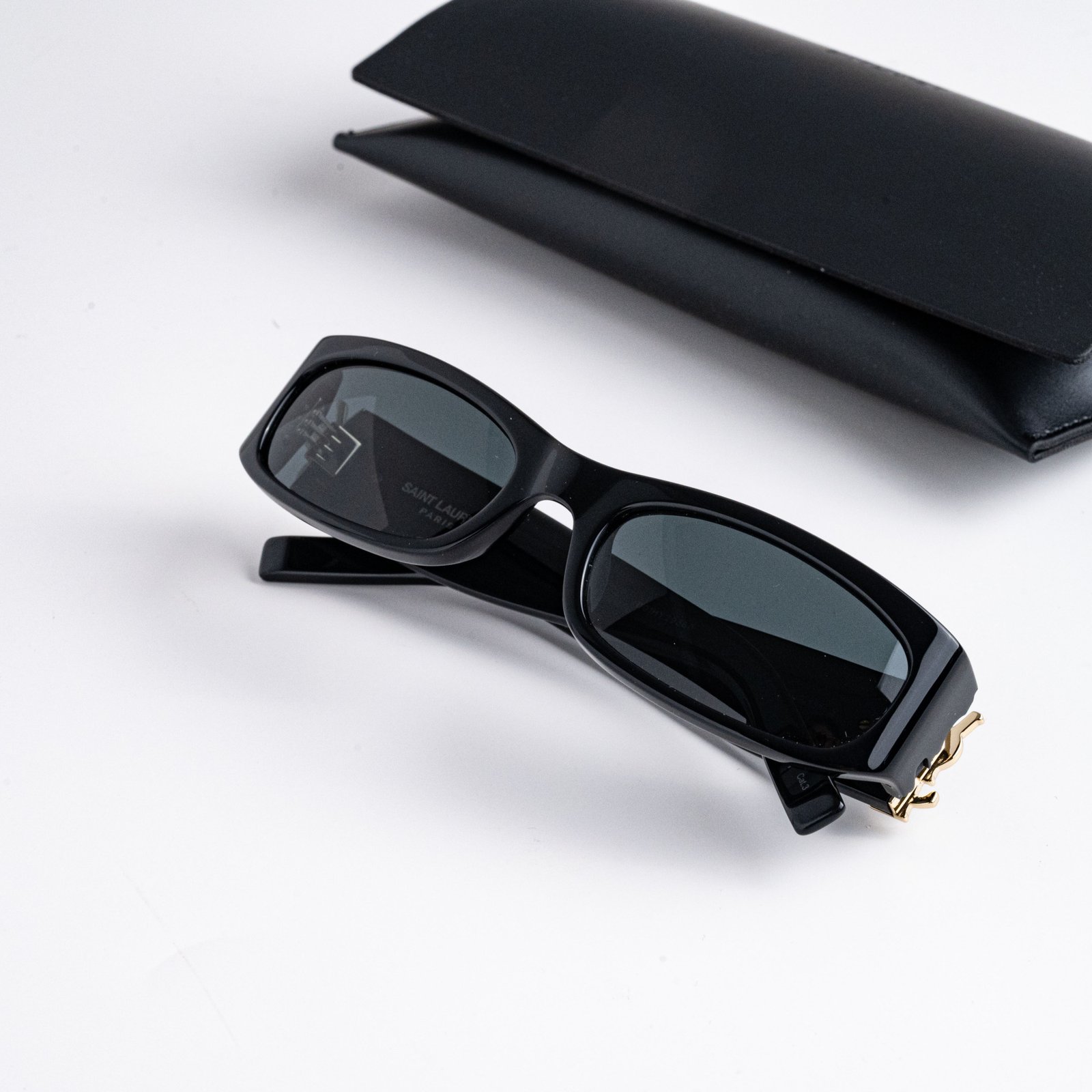 SAINT LAURENT SL M152 001 BLACK DARK GREY – 55-19-135 (2)