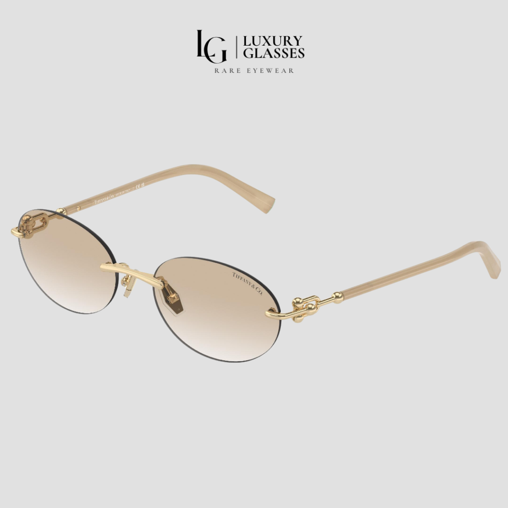 TIFFANY & CO TF3104D 617811 PALE GOLD BROWN – 56-18-140 (1)