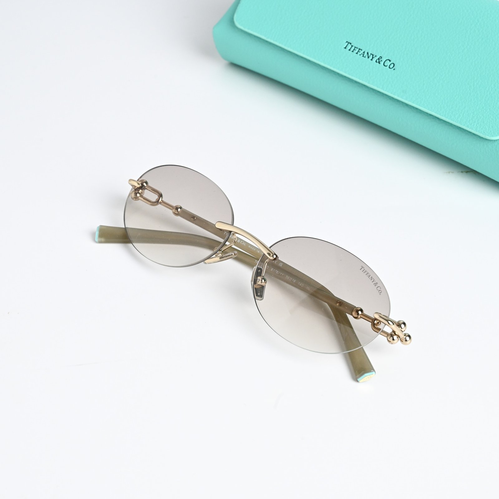 TIFFANY & CO TF3104D 617811 PALE GOLD BROWN – 56-18-140 (3)