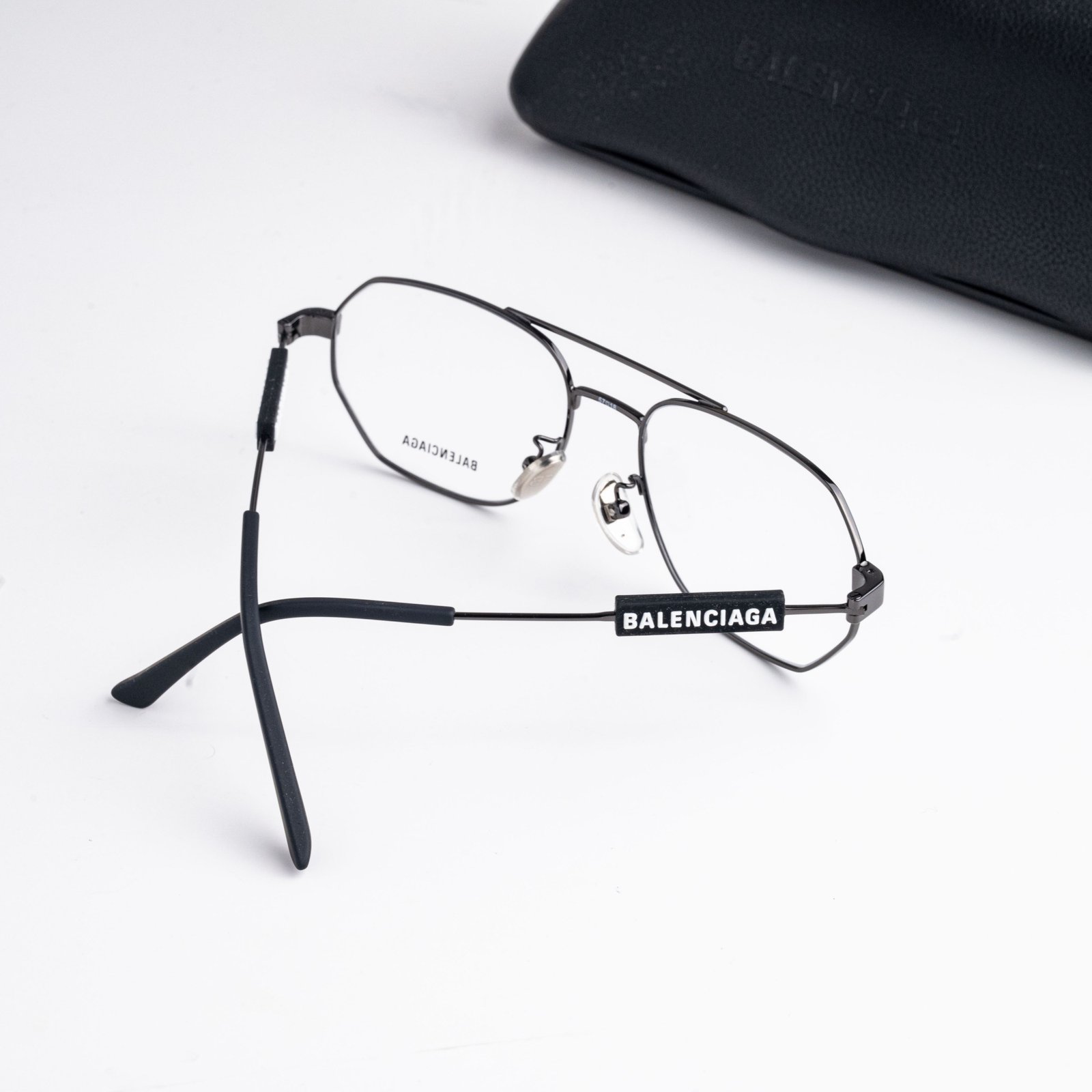 BALENCIAGA BB0117O 001 GREY – 57-18-145 (4)