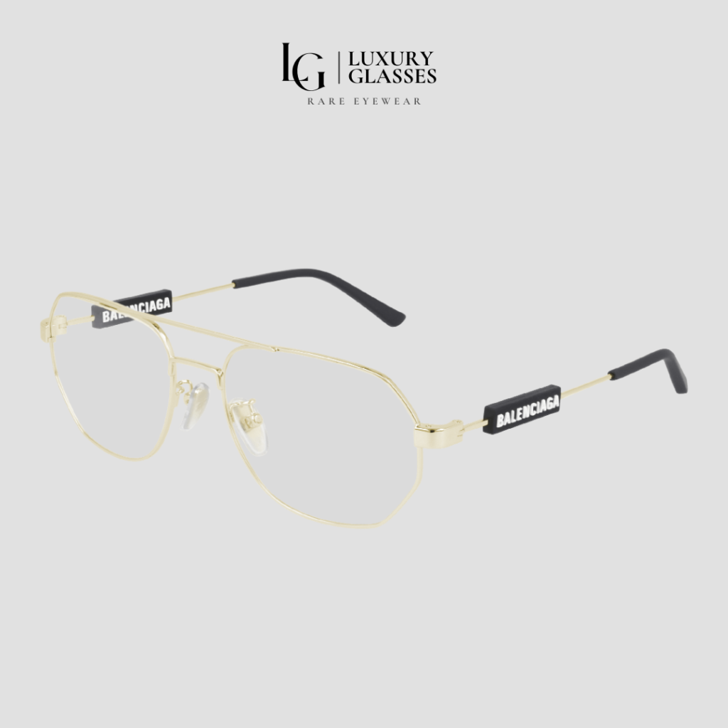 BALENCIAGA BB0117O 003 GOLD – 57-44-145 (1)