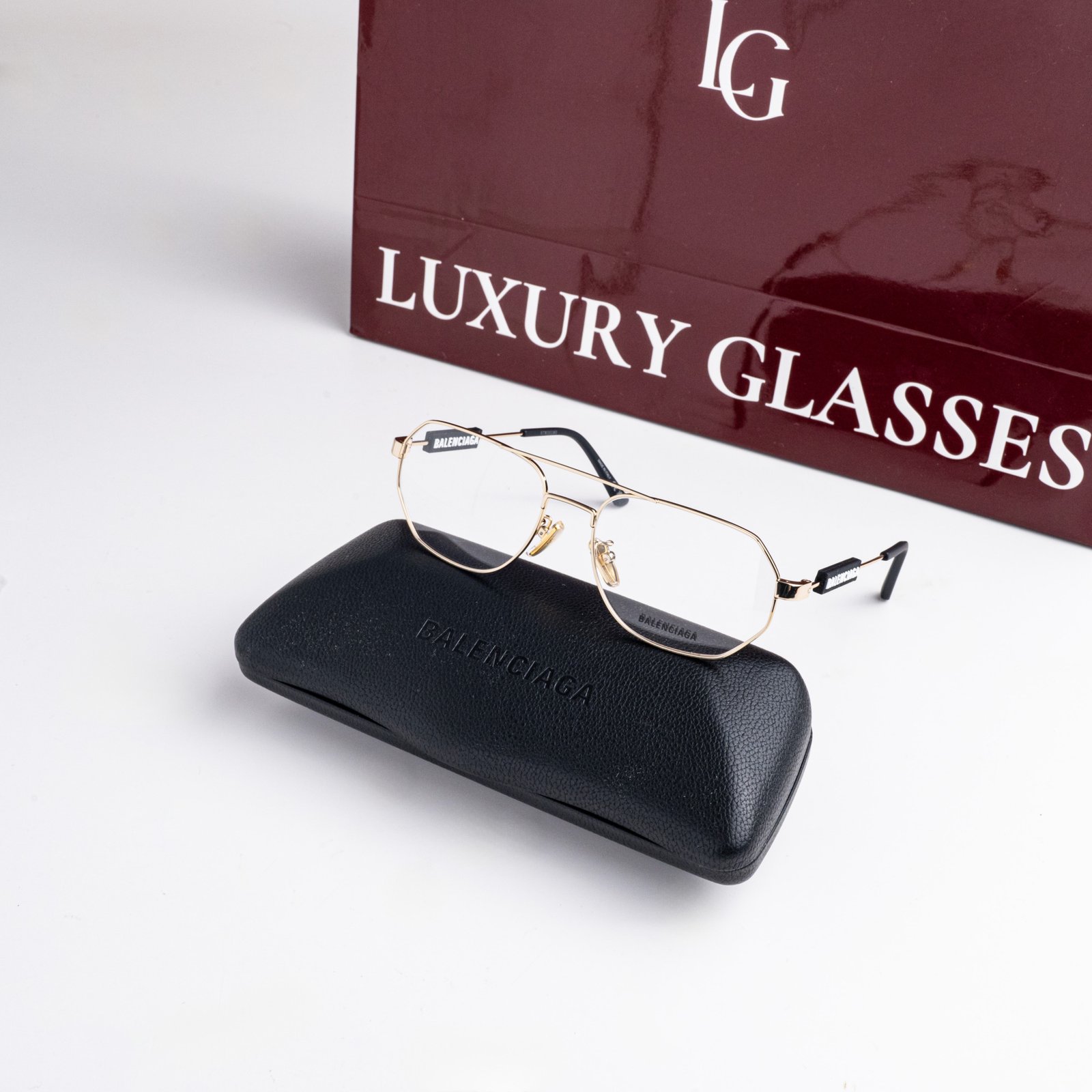 BALENCIAGA BB0117O 003 GOLD