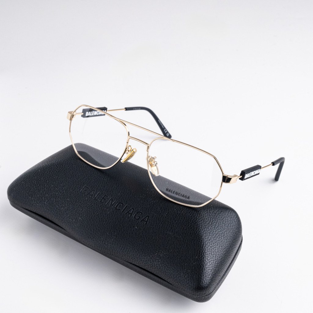 BALENCIAGA BB0117O 003 GOLD – 57-44-145 (2)