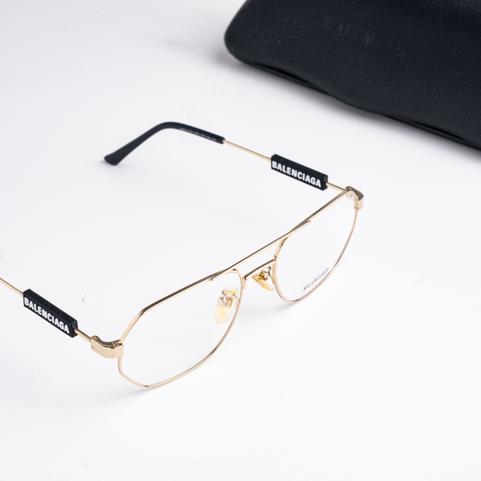 BALENCIAGA BB0117O 003 GOLD – 57-44-145 (5)