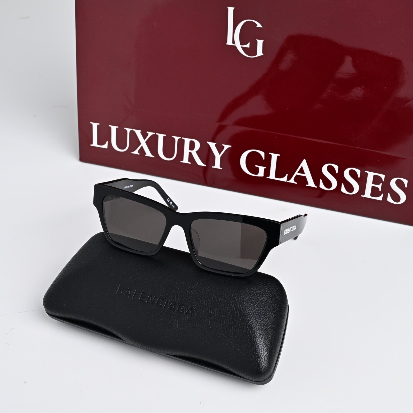 BALENCIAGA BB0307SA 001 BLACK GREY