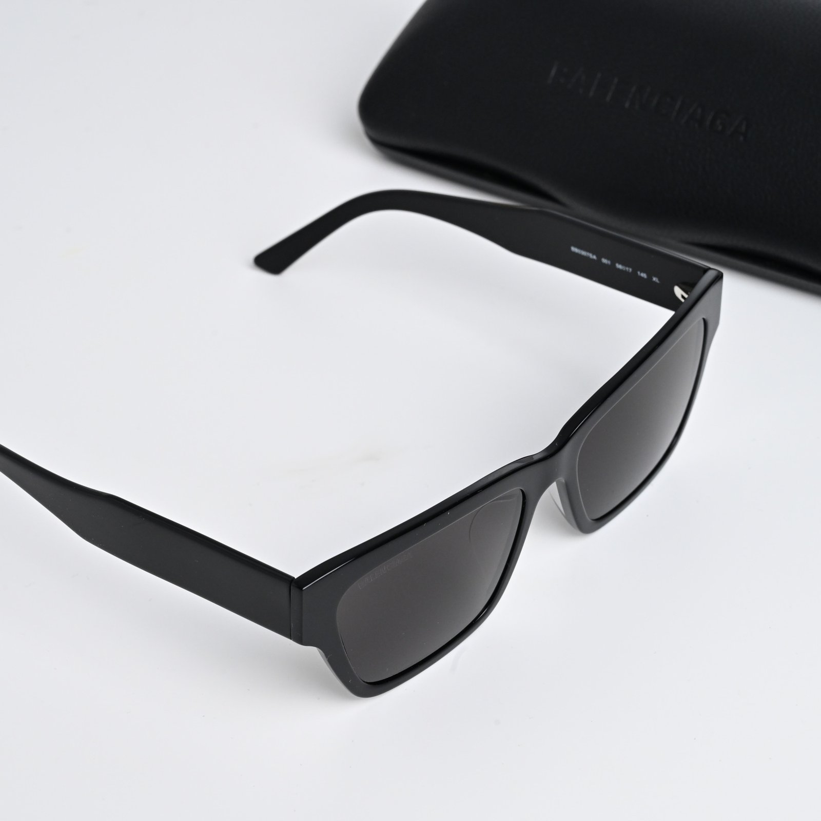 BALENCIAGA BB0307SA 001 BLACK GREY – 56-17-145 (5)