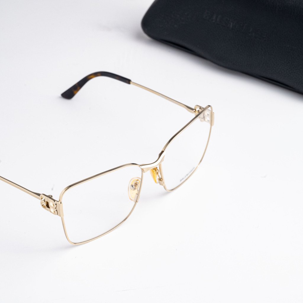 BALENCIAGA BB0339O 003 GOLD – 59-16-145 (5)