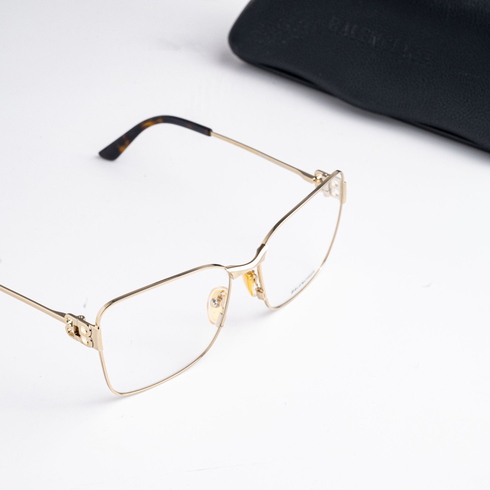 BALENCIAGA BB0339O 003 GOLD – 59-16-145 (5)