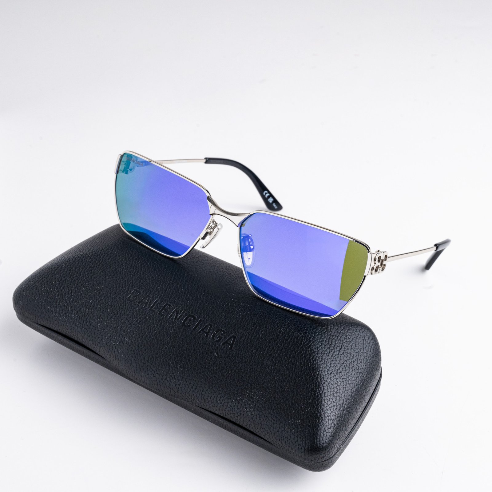 BALENCIAGA BB0374SK 003 SILVER VIOLET – 63-15-145 (2)