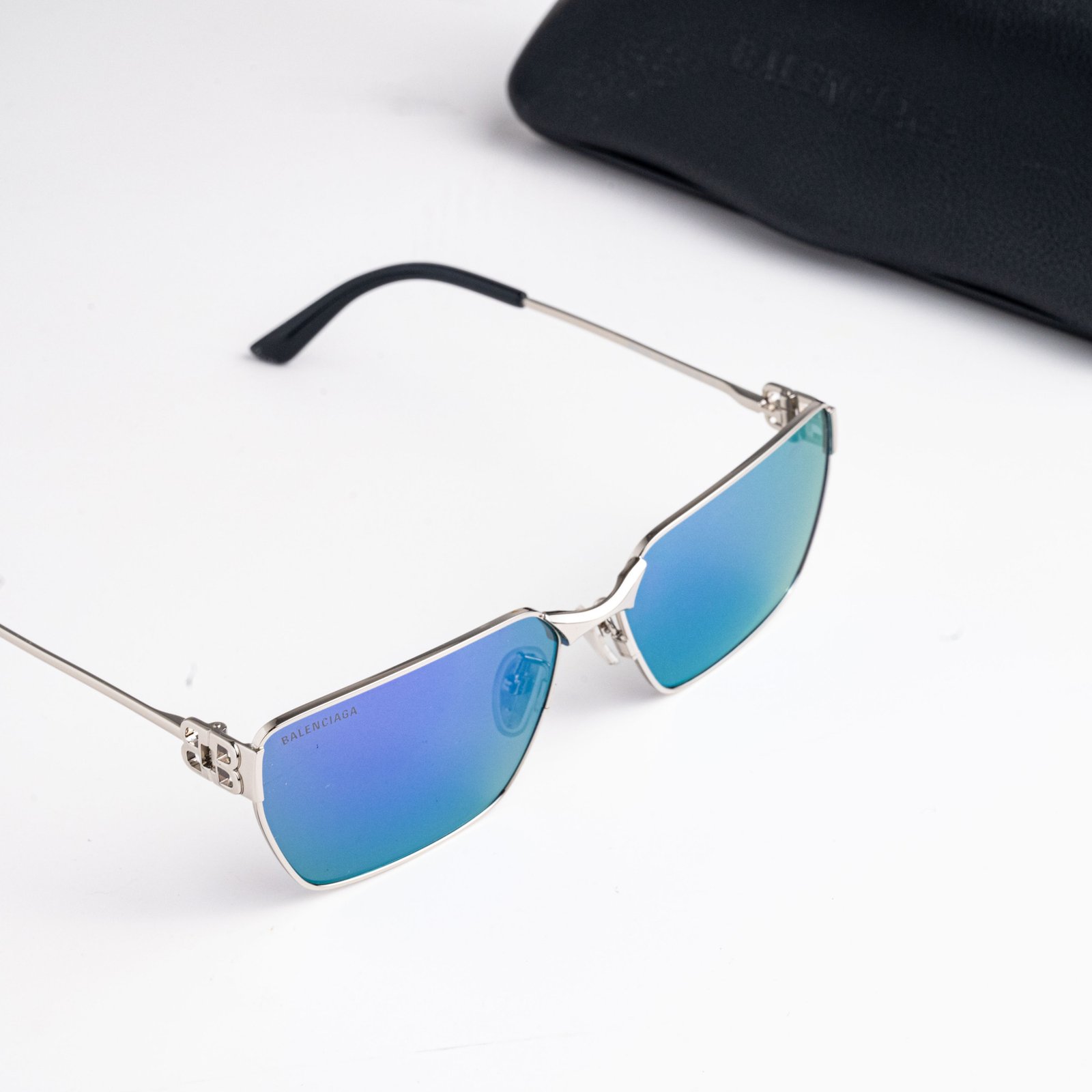 BALENCIAGA BB0374SK 003 SILVER VIOLET – 63-15-145 (5)