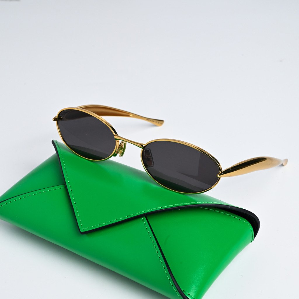 BOTTEGA VENETA BV1386S 001 GOLD GREY – 57-21-135 (2)