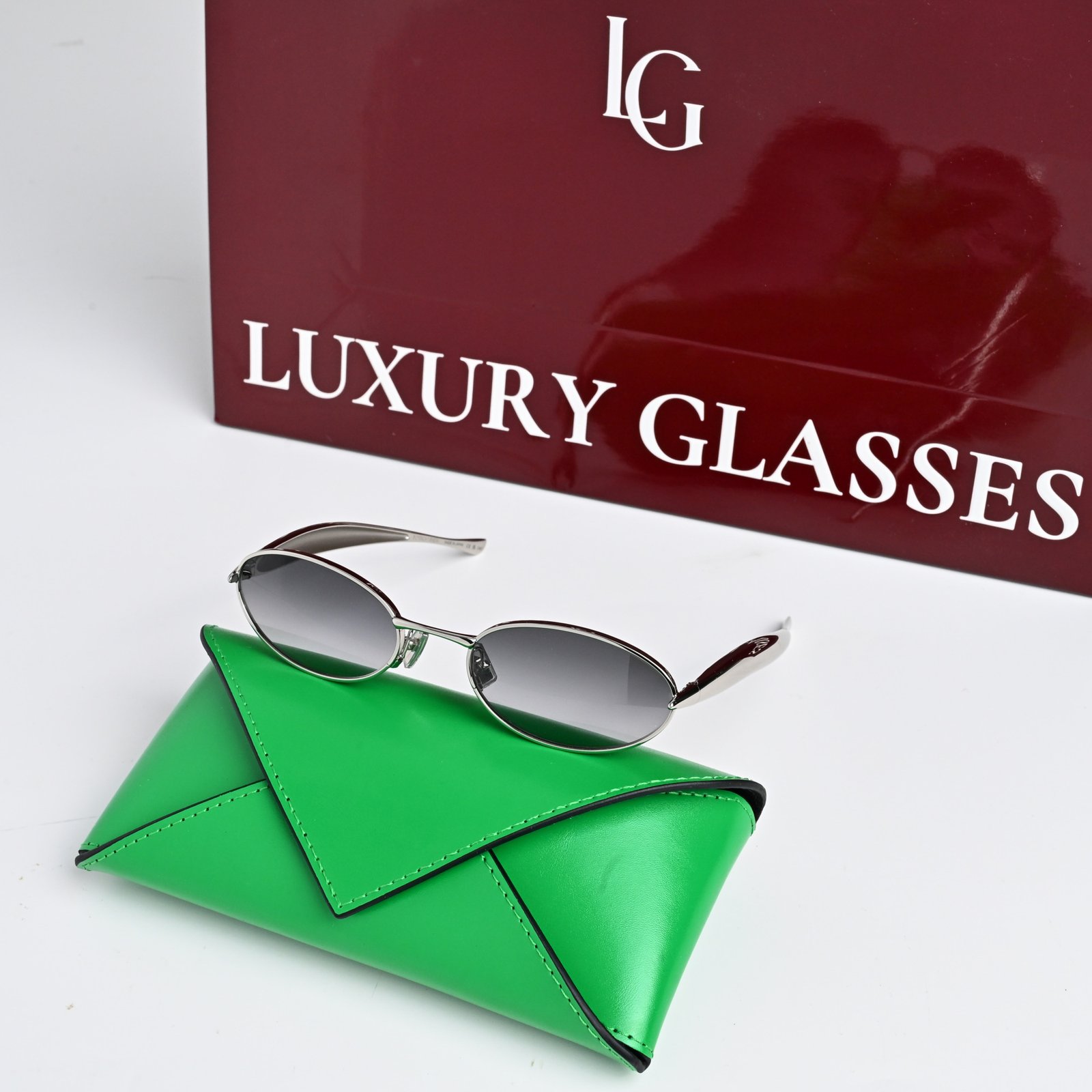 BOTTEGA VENETA BV1386S 003 SILVER GREY