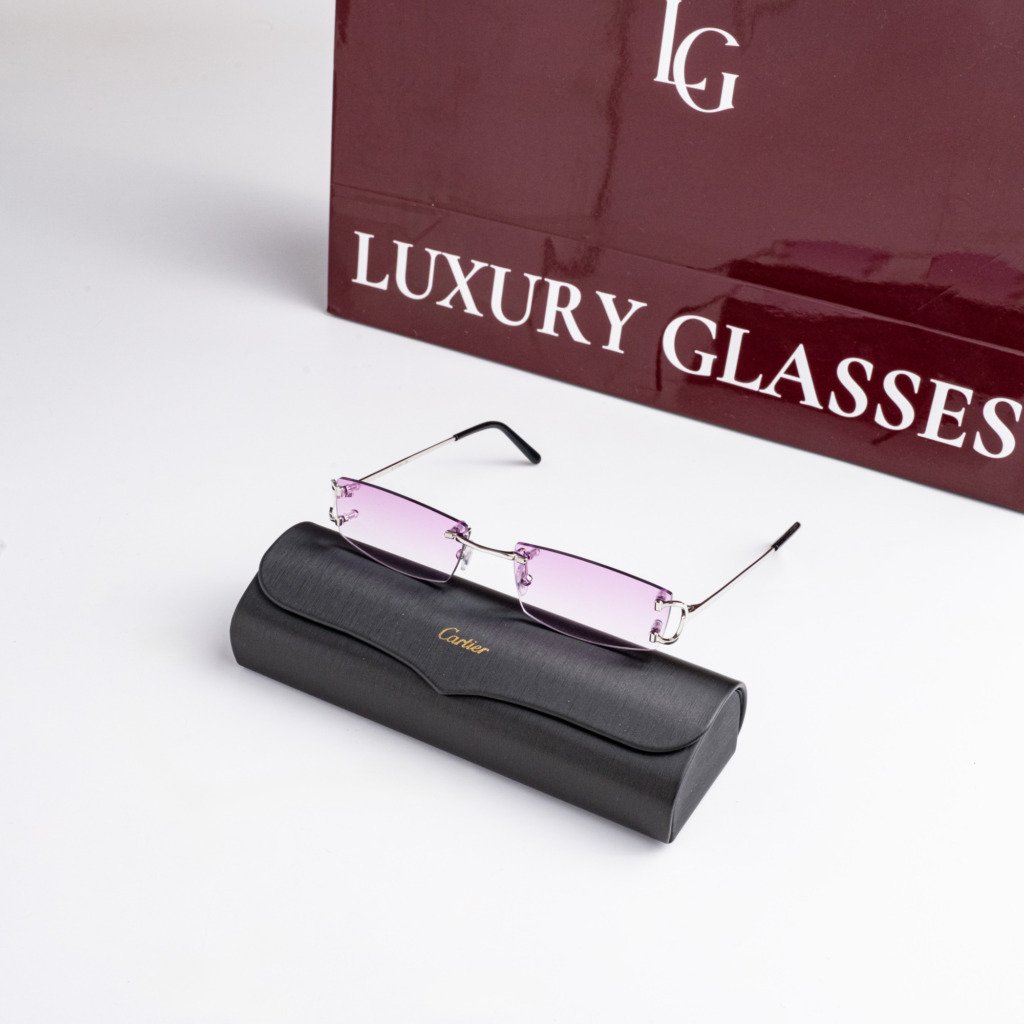 CARTIER CT0092O 002 TWILIGHT MAUVE CUSTOM LENSES – 53-19-140 (1)