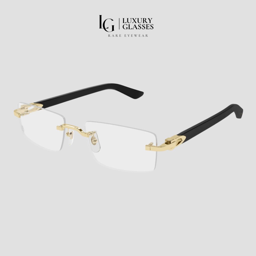 CARTIER CT0581O 001 GOLD BLACK – 56-18-145 (1)