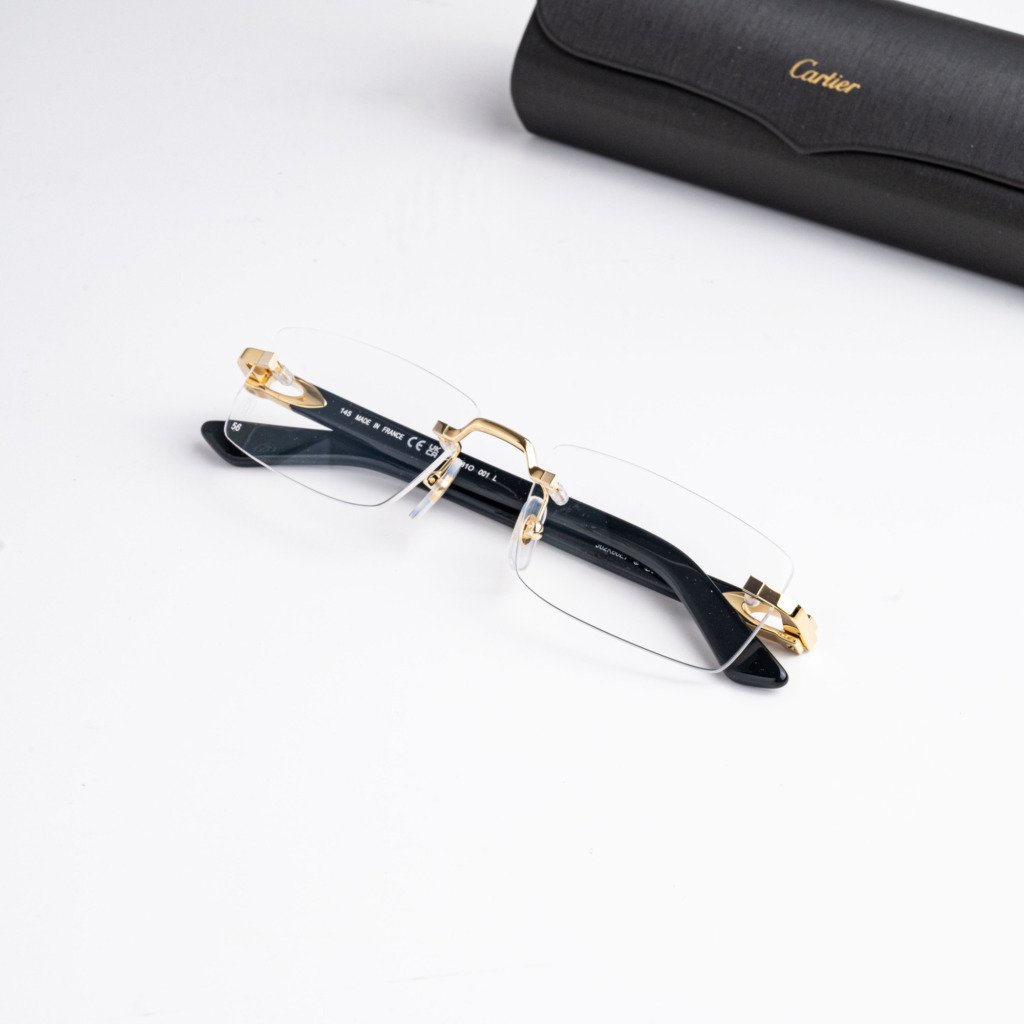 CARTIER CT0581O 001 GOLD BLACK – 56-18-145 (3)