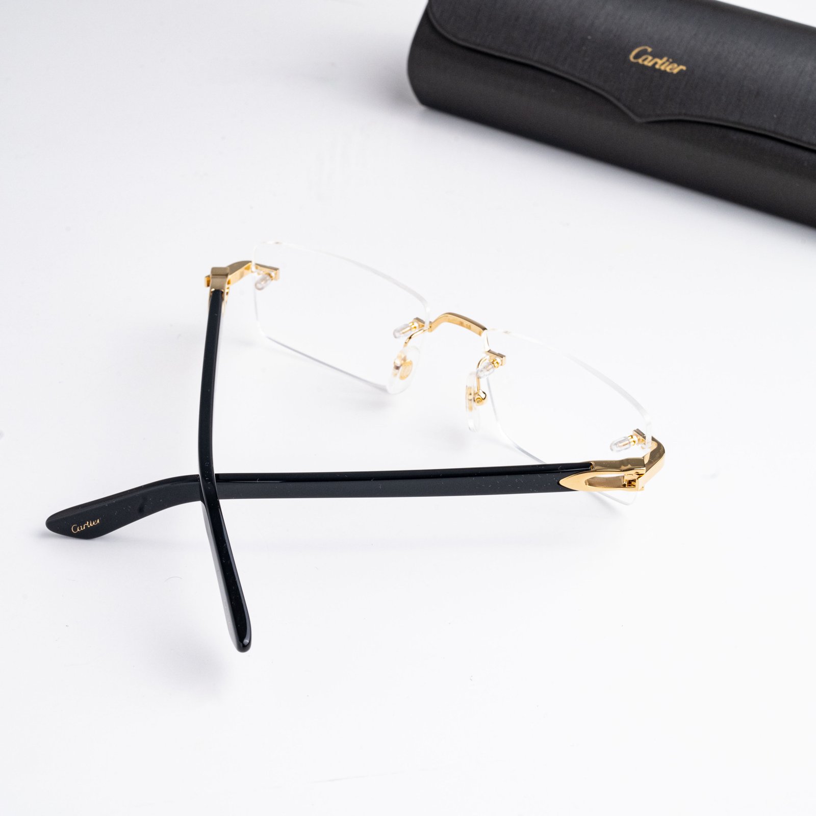 CARTIER CT0581O 001 GOLD BLACK – 56-18-145 (4)