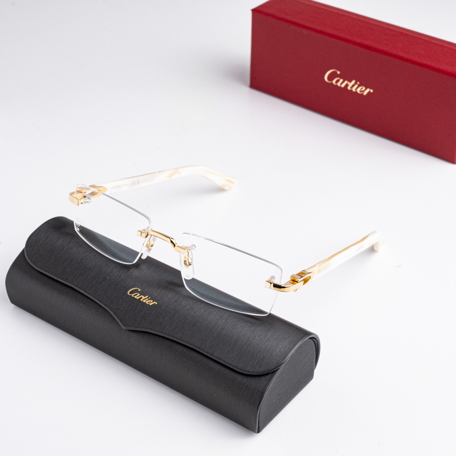 CARTIER CT0581O 003 GOLD IVORY