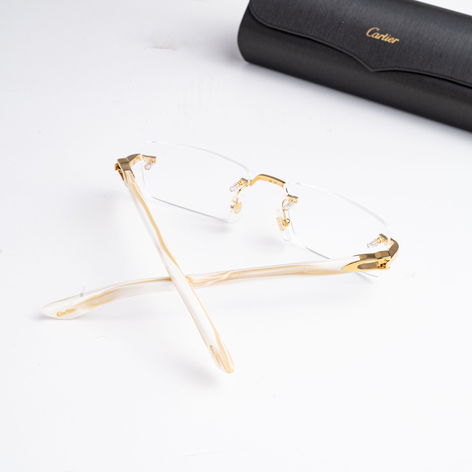 CARTIER CT0581O 003 GOLD IVORY – 56-18-145 (3)