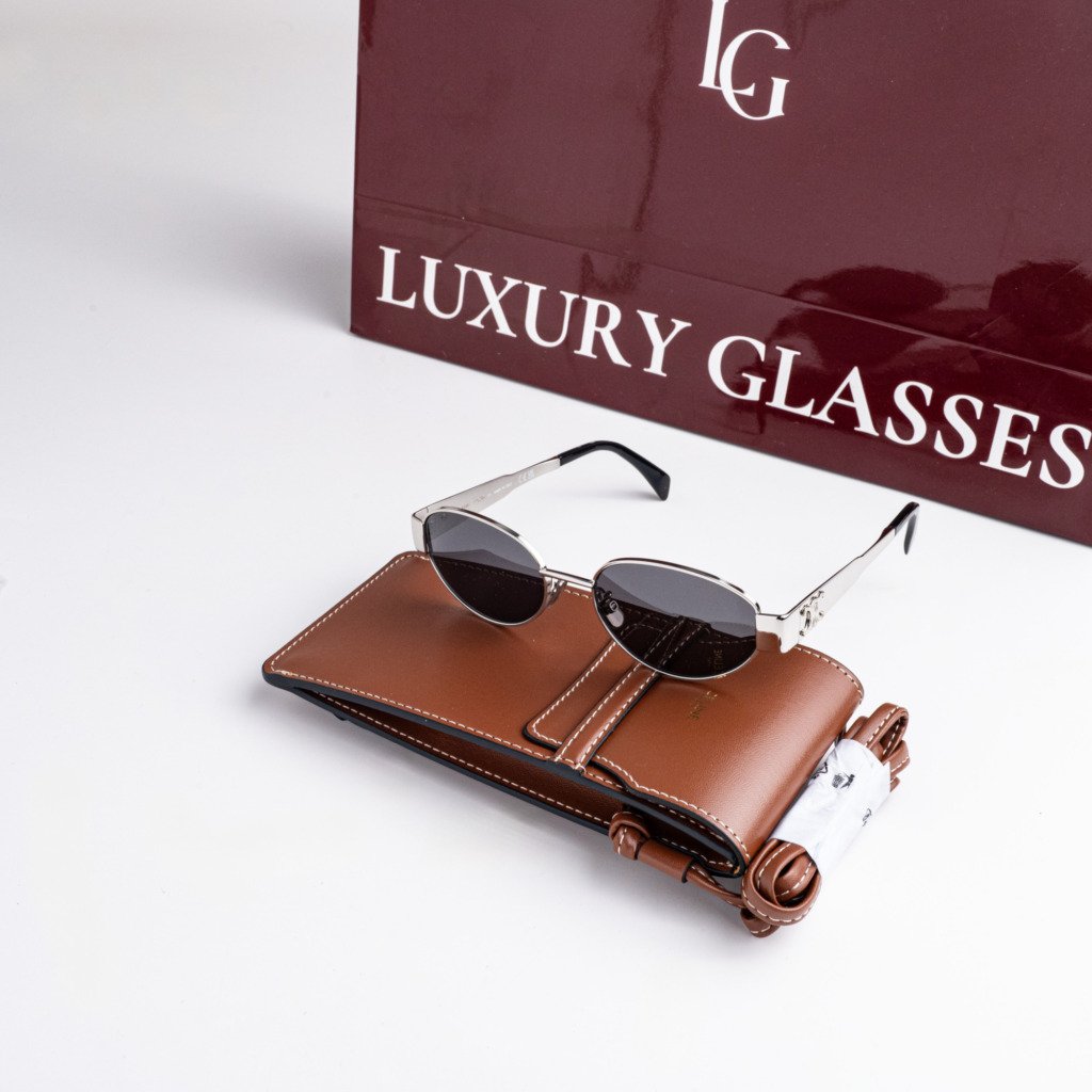 CELINE CL40235U 5416A SILVER GREY – 54-18-135 (1)