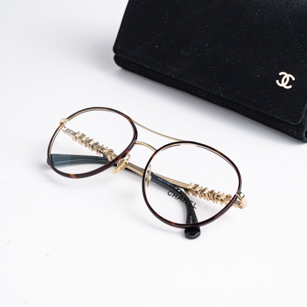 CHANEL 0CH2214 C429 GOLD BLACK – 53-17-135 (3)