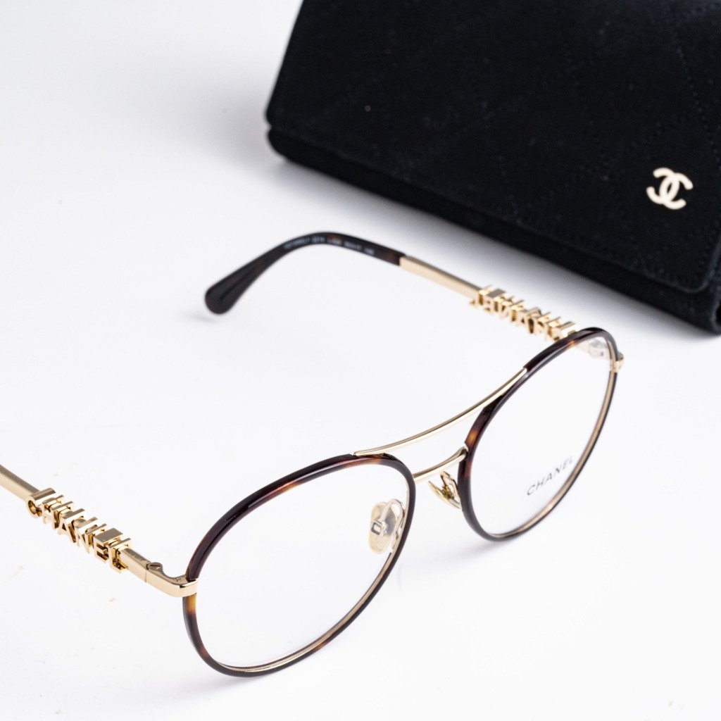 CHANEL 0CH2214 C429 GOLD BLACK – 53-17-135 (5)