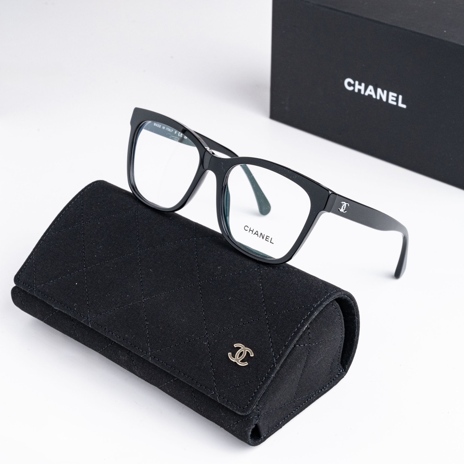 CHANEL 0CH3392 C501 BLACK – 53-17-140 (2)