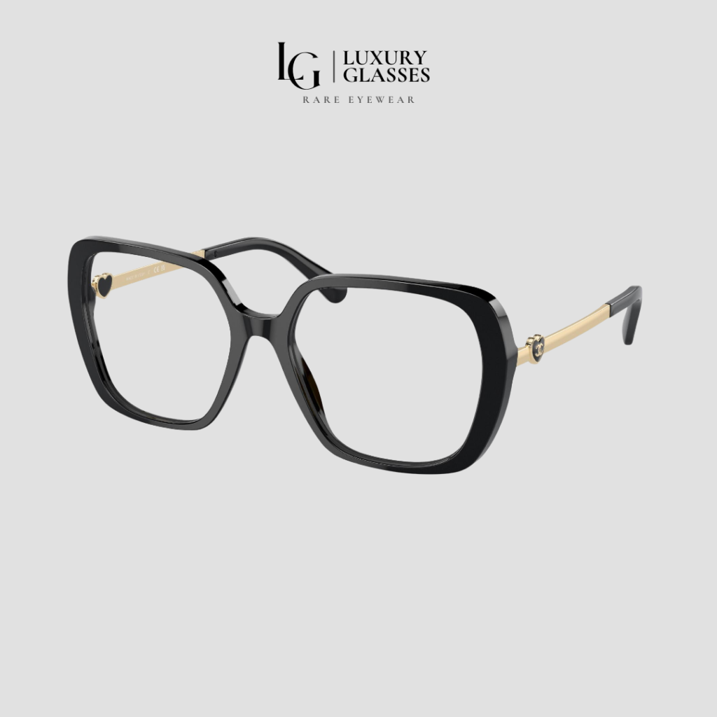 CHANEL 0CH3462 C622 BLACK – 52-17-140 (1)