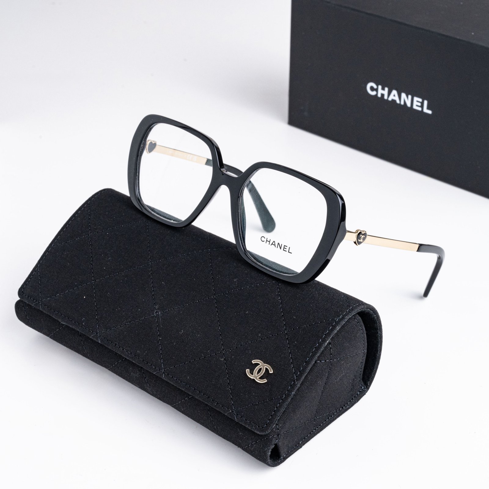 CHANEL 0CH3462 C622 BLACK – 52-17-140 (2)