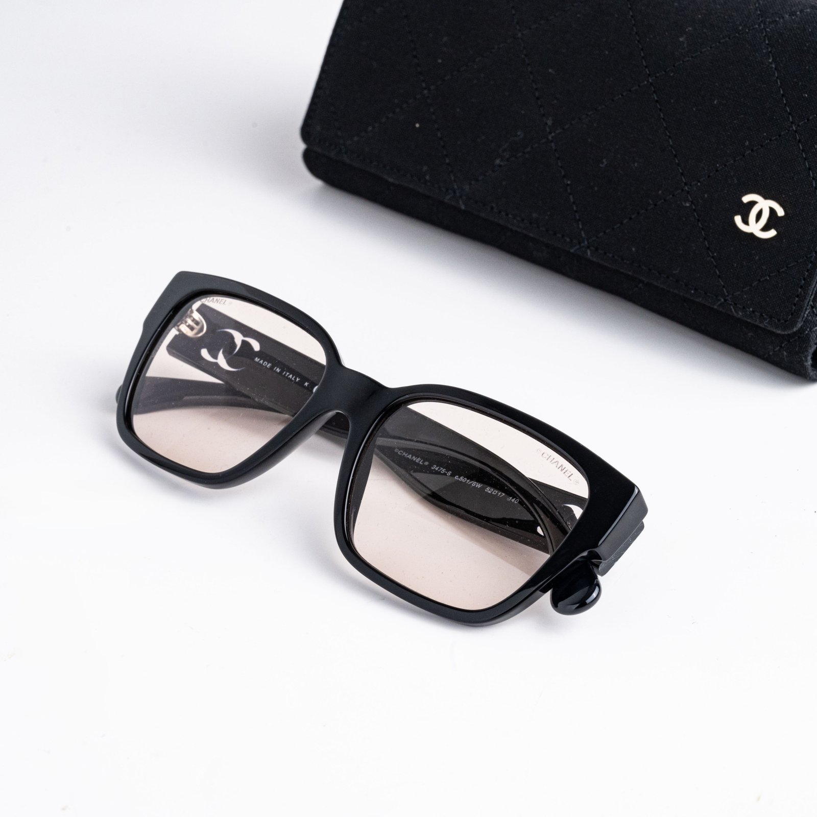 CHANEL 0CH3475S C501SW BLACK LIGHT BROWN – 52-17-140 (3)