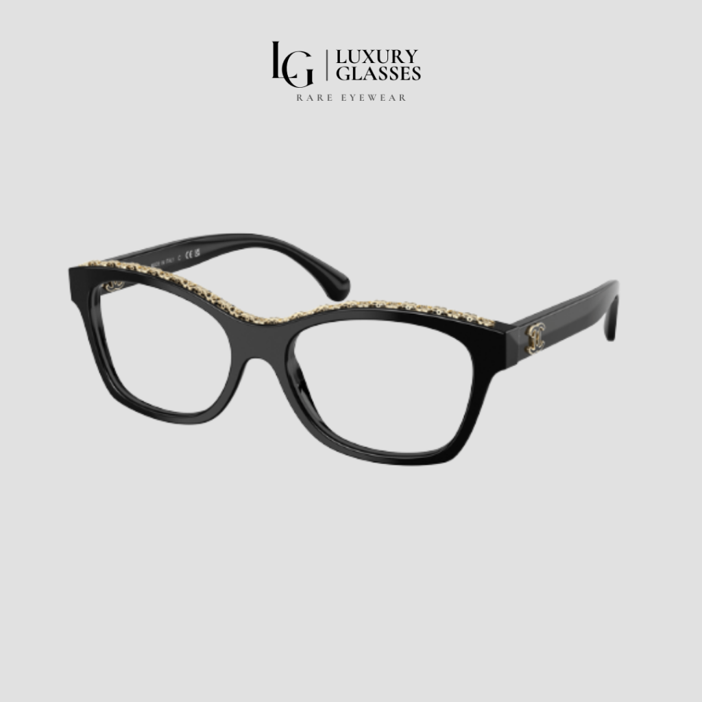 CHANEL 0CH3482 C622 BLACK – 52-17-140 (1)