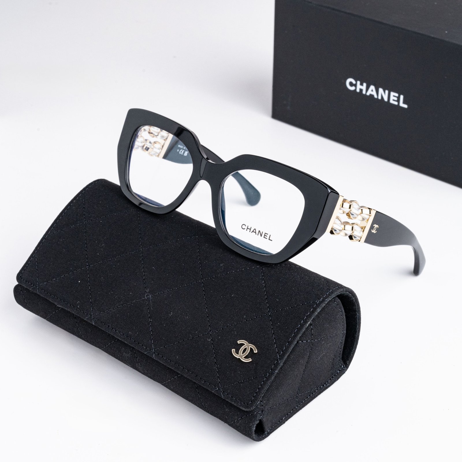 CHANEL 0CH3488 C622 BLACK – 50-19-140 (2)