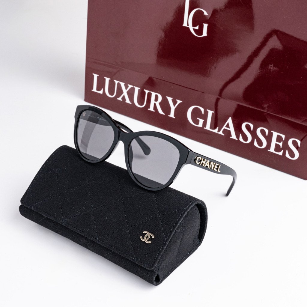 CHANEL 0CH5458 C622T8 BLACK DARK GREY – 55-17-140 (1)